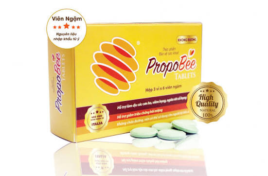 Viên ngậm giảm ho Propobee