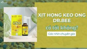 xịt họng giảm ho Dr.Bee có tốt không?