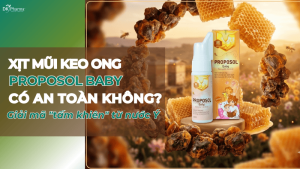Xịt mũi keo ong Proposol Baby có an toàn không