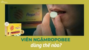 Viên ngậm giảm ho Propobee dùng thế nào?
