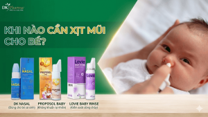 Khi Nào Cần Xịt Mũi Cho Trẻ