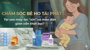 Phòng ho tái phát cho trẻ