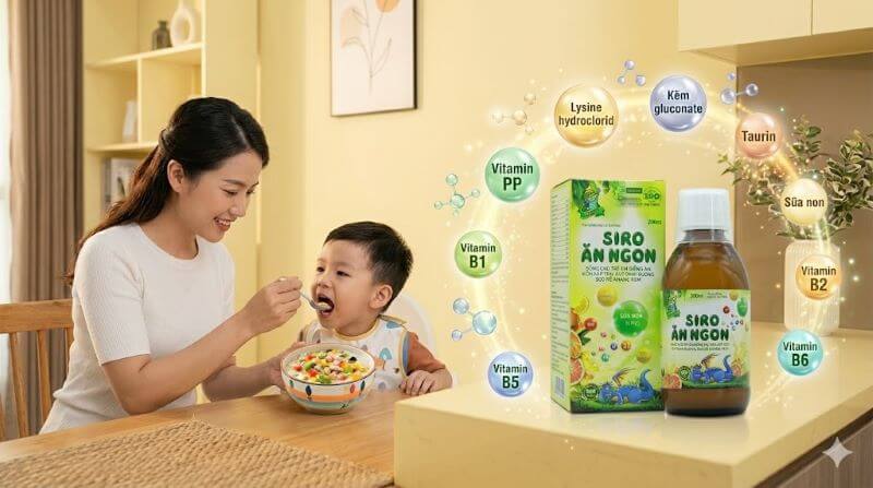 Siro ăn ngon Dược Khoa
