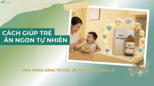 Cách giúp trẻ ăn ngon tự nhiên