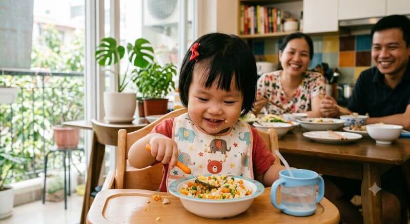 2 Bước phòng biếng ăn tái phát