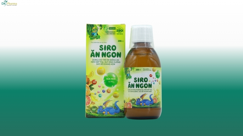 Khi nào nên dùng Siro ăn ngon cho trẻ