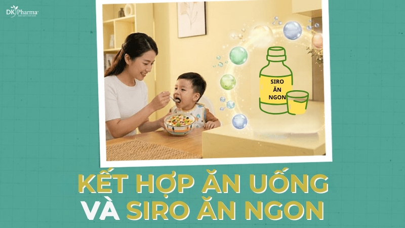 Kết hợp ăn uống và siro thế nào cho hiệu quả