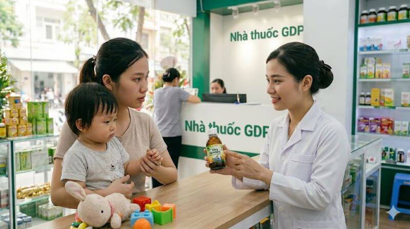 Lựa chọn Siro ăn ngon cho bé theo tư vấn của dược sĩ