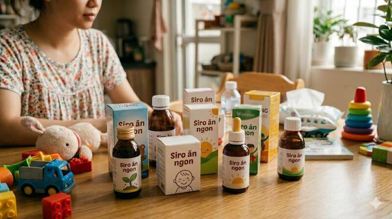 Các loại siro ăn ngon trên thị trường