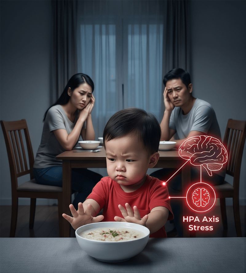 Bố Mẹ đau đầu Vì Bé Biếng ăn