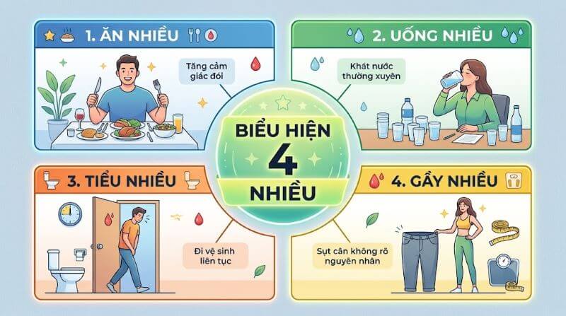 Biểu hiện "4 Nhiều"
