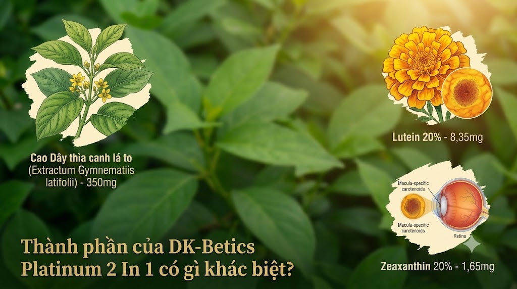 Thành phần của DK-Betics Platinum