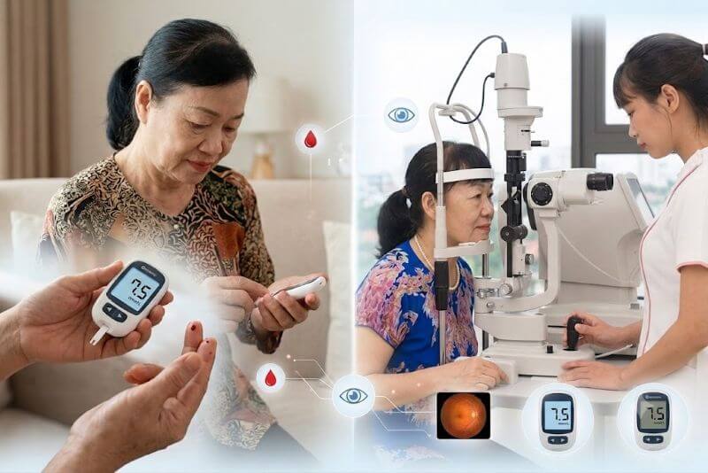 Ổn định đường huyết, ngăn ngừa biến chứng mắt