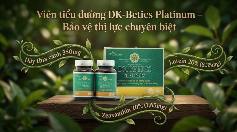 Viên uống tiểu đường DK-Betics Platinum