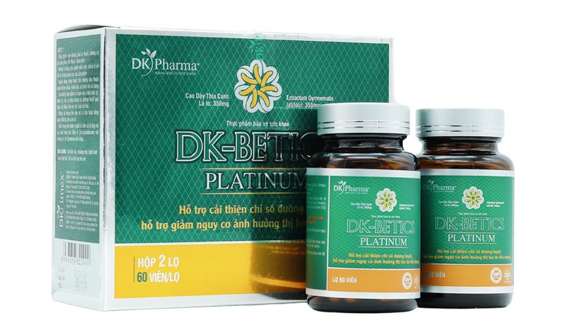 Viên uống tiểu đường DK-BETICS PLATINUM 2 IN 1 có gì khác biệt?