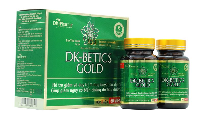 Viên uống tiểu đường DK-Betics Gold