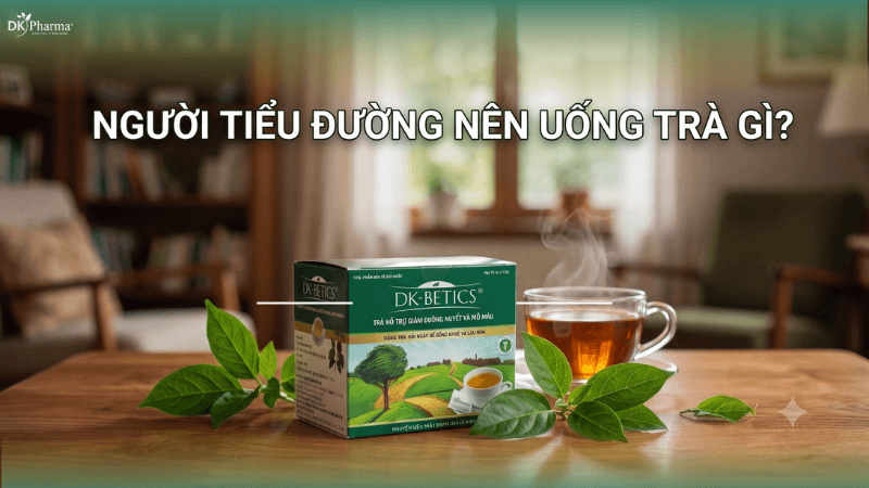 Người tiểu đường nên uống trà gì?