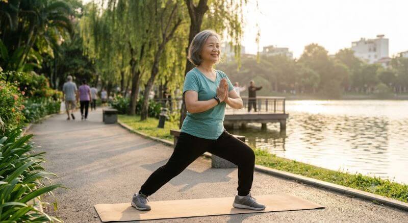 Tập thể dục đúng cách để kiểm soát đường huyết tự nhiên