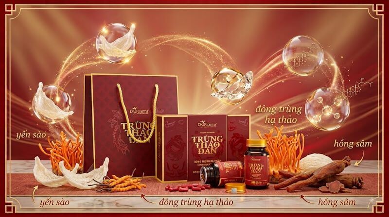 Trùng thảo đan của Công ty cổ phần Dược Khoa