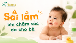 Sai lầm khi chăm sóc da cho bé