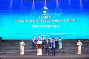 Danh hiệu thương hiệu quốc gia cho dược phẩm hiện đại