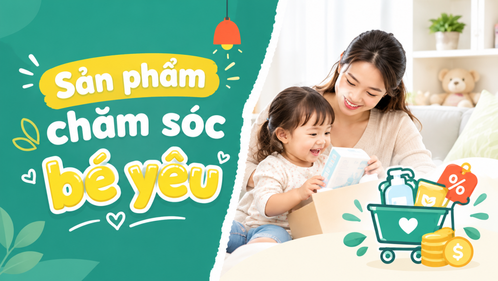 Sản phẩm chăm sóc bé